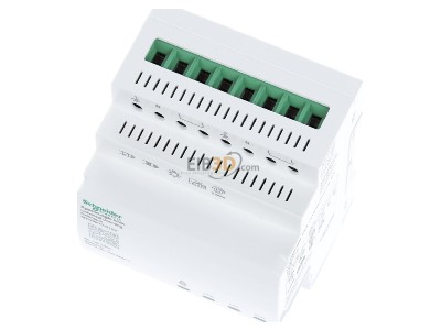 Ansicht oben vorne Schneider Electric MTN6810-0102 Erweiterung Dimmer SpaceLogic KNX 