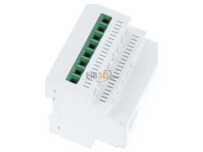 Ansicht oben links Schneider Electric MTN6810-0102 Erweiterung Dimmer SpaceLogic KNX 