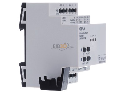View on the left Gira 202500 Dimming actuator KNX bus system 225W 
