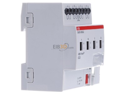 Ansicht links ABB SA/S4.16.6.2 KNX Schaltaktor 4-fach 16A, C-Last REG 