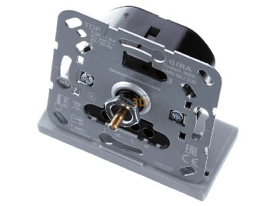 View up front Gira 246000 Speed controller flush mounted 1,8A 
