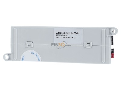 Ansicht hinten Jung 39005 1S LED E KNX LED-Controller 5fach DC5-48V,Einb.,Secure 