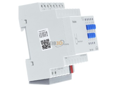 View on the left Theben DM 4 DALI KNX Light system interface for bus system 
