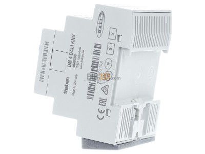 View on the right Theben DM 4 DALI KNX Light system interface for bus system 
