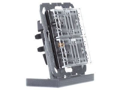 Ansicht links Gira 504200 Tastsensensor 4 Komfort 2-fach KNX 