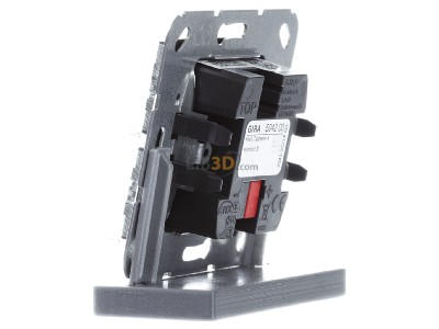 Ansicht rechts Gira 504200 Tastsensensor 4 Komfort 2-fach KNX 