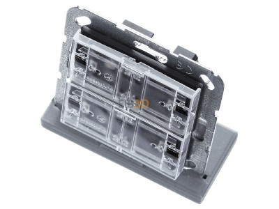 Ansicht oben vorne Gira 504200 Tastsensensor 4 Komfort 2-fach KNX 
