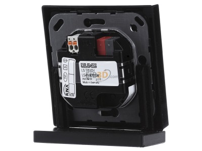 Ansicht hinten Jung LS 459 D1 S SW KNX Raumcontroller LS TOUCH 