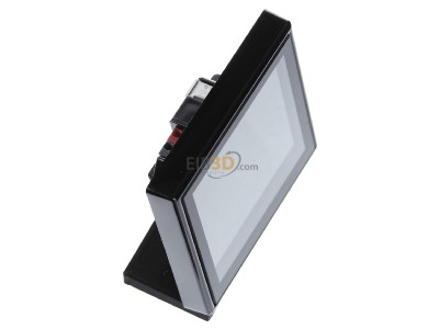 Ansicht oben links Jung LS 459 D1 S SW KNX Raumcontroller LS TOUCH 