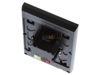 Ansicht oben hinten Siemens Dig.Industr. UP 205/22 KNX Touch Control TC5 5 Touch Panel, sw 