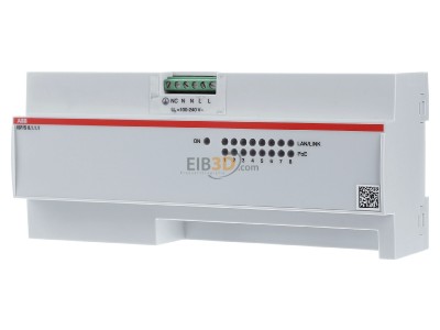 Front view ABB ISP/S8.1.1.1 Network switch 810/100 Mbit ports 
