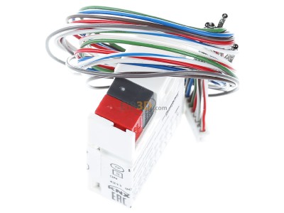 View top left Schneider Electric MTN670804 KNX Button interface 4-way plus polar white 
