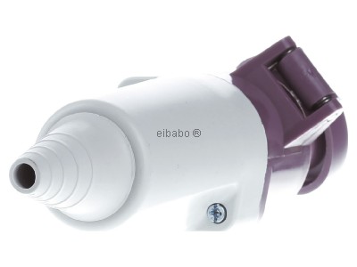 Back view Walther 11380 CEE coupling 32A 2p 0h 
