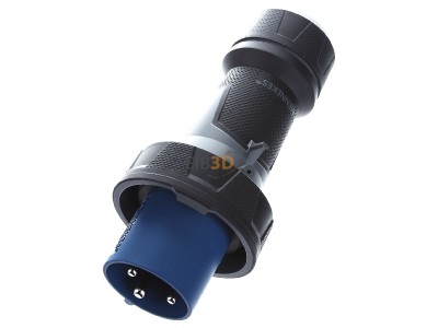 Ansicht oben vorne Mennekes 13202 Stecker PowerTOP 63A,3p,6h,230V,Xtra 