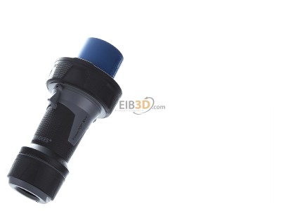 Ansicht oben hinten Mennekes 13202 Stecker PowerTOP 63A,3p,6h,230V,Xtra 