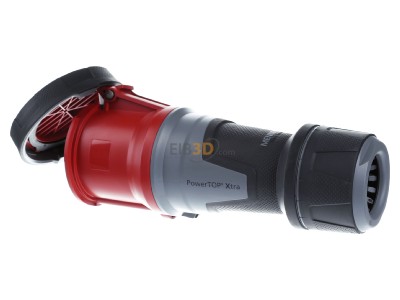 Ansicht rechts Mennekes 14225 Kupplung PowerTOP 125A,5p,6h,400V 