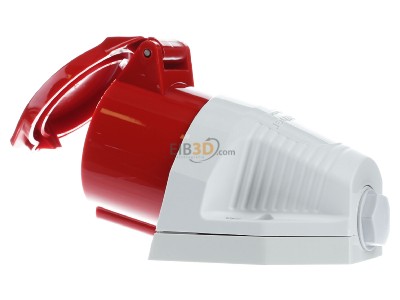 Ansicht rechts Walther 130SL Wandsteckdose 32A 5p. 400V 6h IP44 