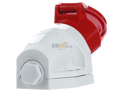 Ansicht hinten Walther 130SL Wandsteckdose 32A 5p. 400V 6h IP44 