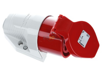 Ansicht oben links Walther 130SL Wandsteckdose 32A 5p. 400V 6h IP44 