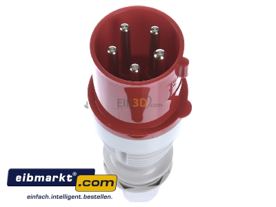 Ansicht oben rechts Walther Werke 262 Stecker 63A 5P 400V 6h IP44 