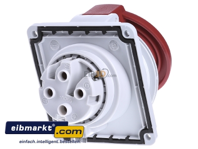 Ansicht hinten Schneider Electric PKF32F434 Industriesteckdose gewinkelt, 32A, 3p+E 