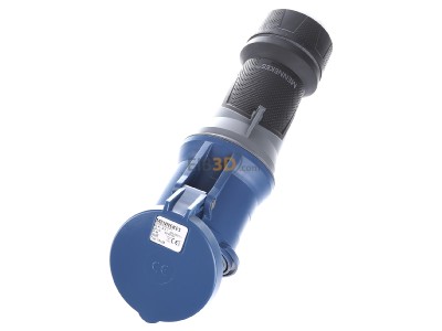 Ansicht oben vorne Mennekes 14128 Kupplung PowerTOPXtra 63A3p6h230V, IP44 