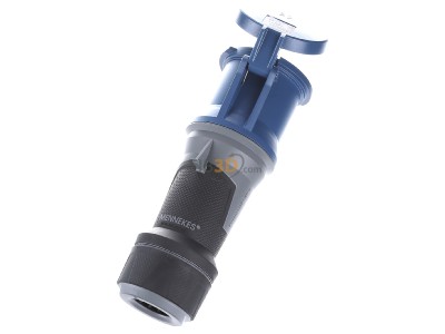 Ansicht oben hinten Mennekes 14128 Kupplung PowerTOPXtra 63A3p6h230V, IP44 