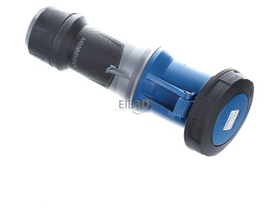 View top left Mennekes 14228 CEE coupling 63A 3p 6h 
