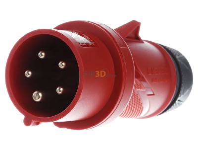 Frontansicht Mennekes 13522 Stecker Xtra S 16A5p 6h 400V IP44 