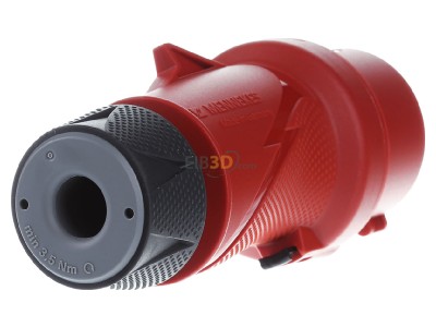 Ansicht hinten Mennekes 13522 Stecker Xtra S 16A5p 6h 400V IP44 