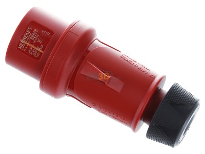 Ansicht oben rechts Mennekes 13522 Stecker Xtra S 16A5p 6h 400V IP44 