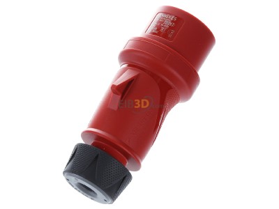 Ansicht oben hinten Mennekes 13522 Stecker Xtra S 16A5p 6h 400V IP44 