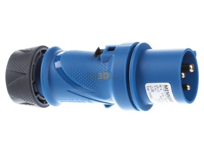 Ansicht links Mennekes 13502 CEE Stecker Xtra 16A,3p,6h,230V,IP54 