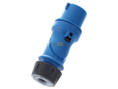 Ansicht oben hinten Mennekes 13502 CEE Stecker Xtra 16A,3p,6h,230V,IP54 