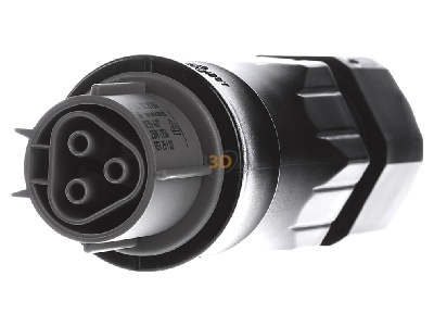 Front view Wieland RST25I3S B1 AZR3SV Connector plug-in installation 3x4mm 
