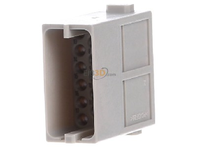 Ansicht hinten Harting 09 14 017 3001 Stiftmodul 