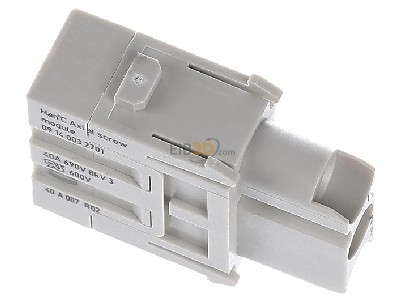 Ansicht oben links Harting 09 14 003 2701 Modul f.Buchsenkontakte 