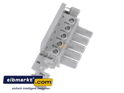 View top left Phoenix Contact 1607502 Socket insert for connector 5p
