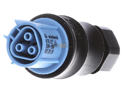 Front view Wieland RST20 #96.031.0053.9 Connector plug-in installation 3x4mm RST20 96.031.0053.9
