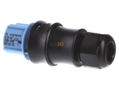 View on the right Wieland RST20 #96.031.4053.9 Connector plug-in installation 3x4mm RST20 96.031.4053.9
