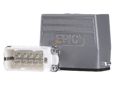 Frontansicht Lapp H-A 10 SS TG M20 Industr.-Rechtecksteck-Kit EPIC 