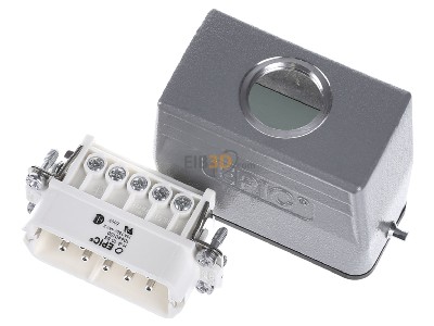 Ansicht oben vorne Lapp H-A 10 SS TG M20 Industr.-Rechtecksteck-Kit EPIC 