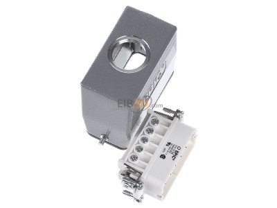 Ansicht oben links Lapp H-A 10 SS TG M20 Industr.-Rechtecksteck-Kit EPIC 