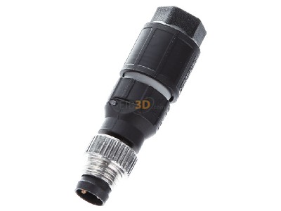 Ansicht oben vorne Phoenix SACC-M 8MS-3QO-0,25M Sensorsteckverbinder St.,3p M8 gerade 