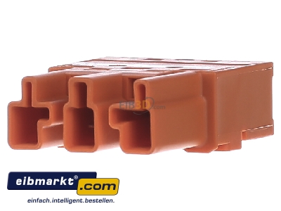 Ansicht hinten WAGO Kontakttechnik 770-1353 Stiftteil 3p,2L orange 