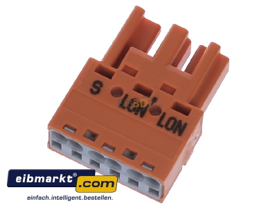 View up front WAGO Kontakttechnik 770-1353 Connector plug-in installation 3x4mm
