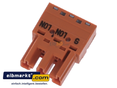 Top rear view WAGO Kontakttechnik 770-1353 Connector plug-in installation 3x4mm
