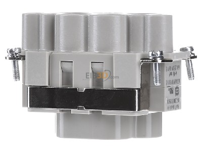 Back view Harting 09 38 008 2601 Special insert for connector 
