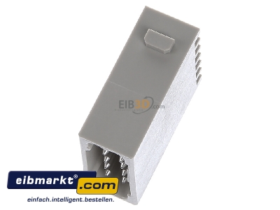 Top rear view Harting 09140122632 Pin insert for connector 12p
