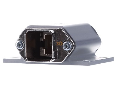 Front view Harting 09 35 221 0501 Housing for industry connector 
